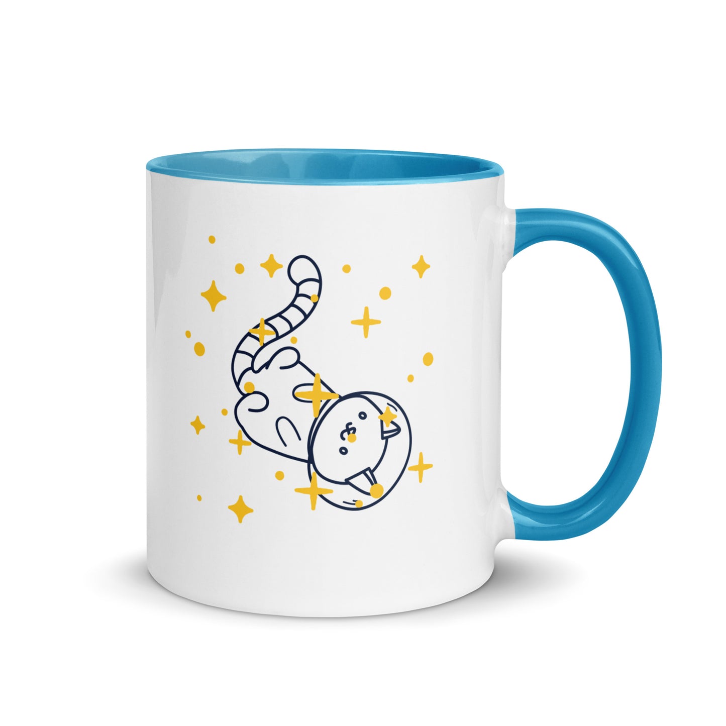 SPACE CAN GET MESSY | Mug with Color Inside